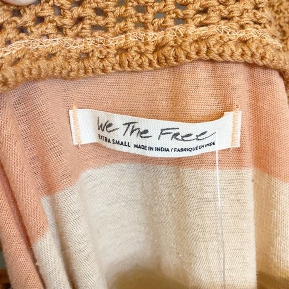 We The Free Sayulita Striped Crocheted Tunic Dress - Picture 7 of 10